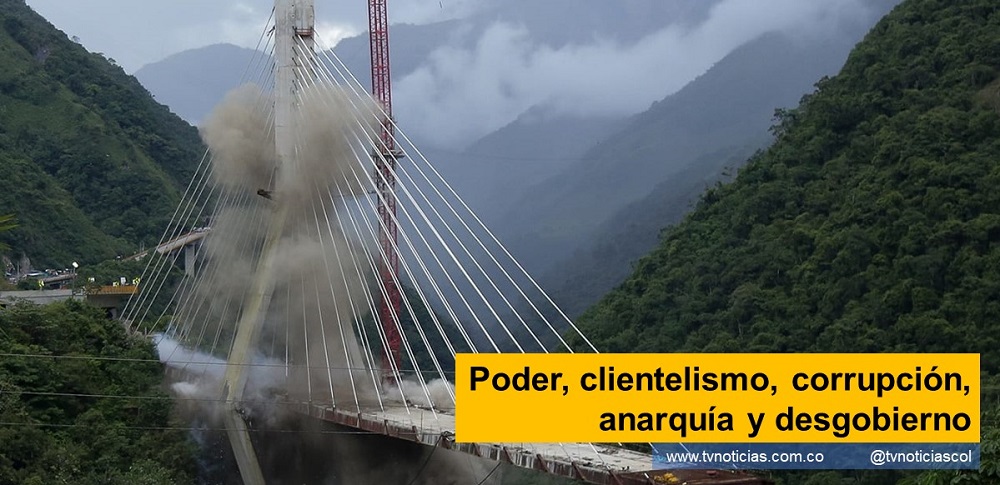 No hay voluntad política ni responsabilidad social, de los gobernantes, para ejercer la función pública para beneficiar a todos los ciudadanos, mejorar la distribución del ingreso público y derrotar la corrupción Neiva Huila Colombia REFICAR HIDROITUANGO, Puente ISGAURA, Vía al Llano, Ruta del Sol Poder, clientelismo, corrupción, anarquía y desgobierno www.tvnoticias.com.co