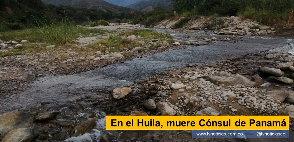 Neiva Huila Colombia www.tvnoticias.com.co En el Huila, muere Cónsul de Panamá La Cónsul de Panamá acreditada en Colombia, murió ahogada en el Huila, luego que el vehículo, donde se movilizaba, fue arrastrado por la corriente del Rio Frio en Rivera.
