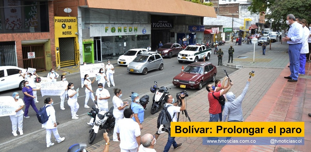 El paro nacional del 28 de abril deber ser indefinido para que logre la efectividad, la propuesta de Gustavo Bolívar, Senador de Colombia Humana, respecto de la jornada de protesta organizada para expresar el rechazo de los colombianos al contenido de la Reforma Tributaria que presentó el gobierno al Congreso de la República La polémica propuesta la hizo el dirigente a través de su cuenta de Twitter: “Apoyo marchas y cacerolazos, iré a ellas y acabaré o Bolívar Prolongar el paro - www.tvnoticias.com.co Neiva Huila Colombia