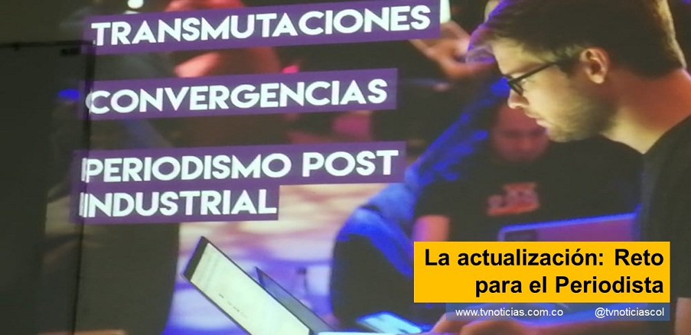 El proceso de actualización es un pilar de la filosofía que rige a la Federación Colombina de Periodistas desde su creación, el 2 de mayo de 2007 en Medellín Antioquia, durante la tenebrosa época de persecución oficial desatada contra trabajadores de los Medios de Comunicación. La cumbre realizada en la capital antioqueña, señaló esa característica como fundamento de la organización gremial del país y herramienta indispensable para reducir el riesgo en el ejercicio de la profesión, dado que Un Periodista con conocimiento, ejerce con dignidad, es fuente para divulgar la verdad y se convierte en elemento fundamental tanto para la sociedad y como para la construcción de la historia nacional. La actualización Reto para el Periodista Neiva Huila Colombia CORPEHUILA www.tvnoticias.com.co