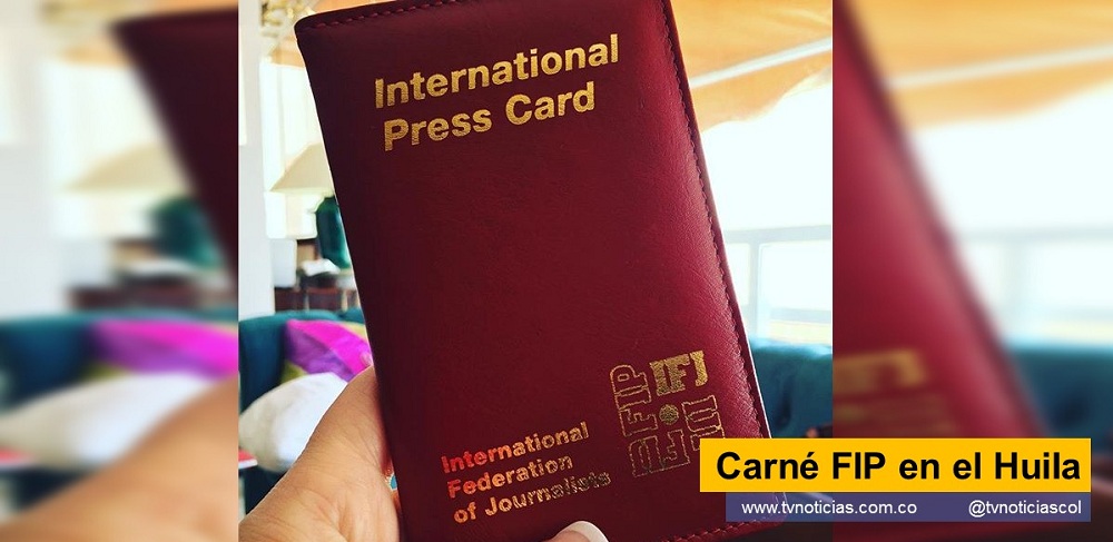 La Federación internacional de Periodistas FIP es la voz global de más de 600 mil periodistas, organizados en 187 sindicatos y asociaciones localizadas en 140 países, entre ellos Colombia con una única organización afiliada que es la Federación Colombiana de Periodistas FECOLPER Carné FIP en el HuiIa CORPEHUILA Neiva Huila Colombia www.tvnoticias.com.co