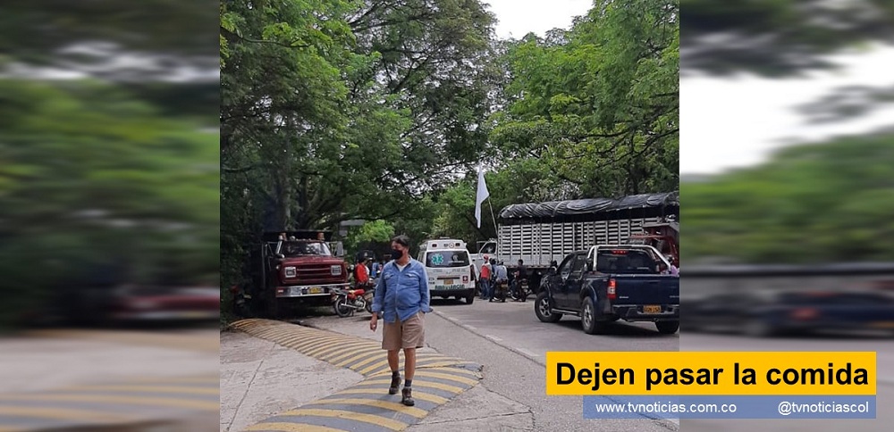 Si los organizadores de la protesta quieren contar con el apoyo ciudadano, tienen que rechazar a los violentos y permitir que ingresen a la ciudad los alimentos que producen nuestros campesinos como la leche, los huevos, el arroz, la carne, el pescado, la comida para alimentar a los animales, la droga para las farmacias y hospitales, las vacunas contra el covid19, Neiva Huila Colombia www.tvnoticias.com.co