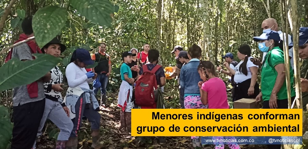 Un total de 12 menores de edad de la comunidad indígena El Rosal, conforma el Grupo de Conservación Juvenil Indígena “Allpa Mamita” que desarrollará actividades de protección y seguimiento a la fauna y flora silvestre del territorio que ocupa, en Pitalito y Oporapa, municiupios del sur del Huila. Menores indígenas conforman grupo de conservación ambiental - www.tvnoticias.com Neiva Colombia
