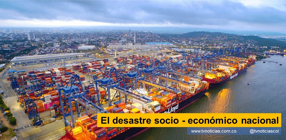 La crisis social, económica, fiscal y política que experimenta la nación colombiana, en el presente, no es imputable a la protesta social por que sí. Por sí misma. Dicha protesta social, en todos los sentidos, es el resultado de la acumulación de incumplimientos de obligaciones socioeconómicas y políticas del estado y denegadas sistemáticas e irresponsablemente, por todos los gobiernos, desde la independencia nacional, hasta nuestros días. La primera expresión y prueba de los efectos de las causas señaladas aquí, se verifican en el atraso secular del desarrollo nacional. El desastre socio - económico nacional tvnoticiascol TVNOTICIAS.COM www.tvnoticias.com.co