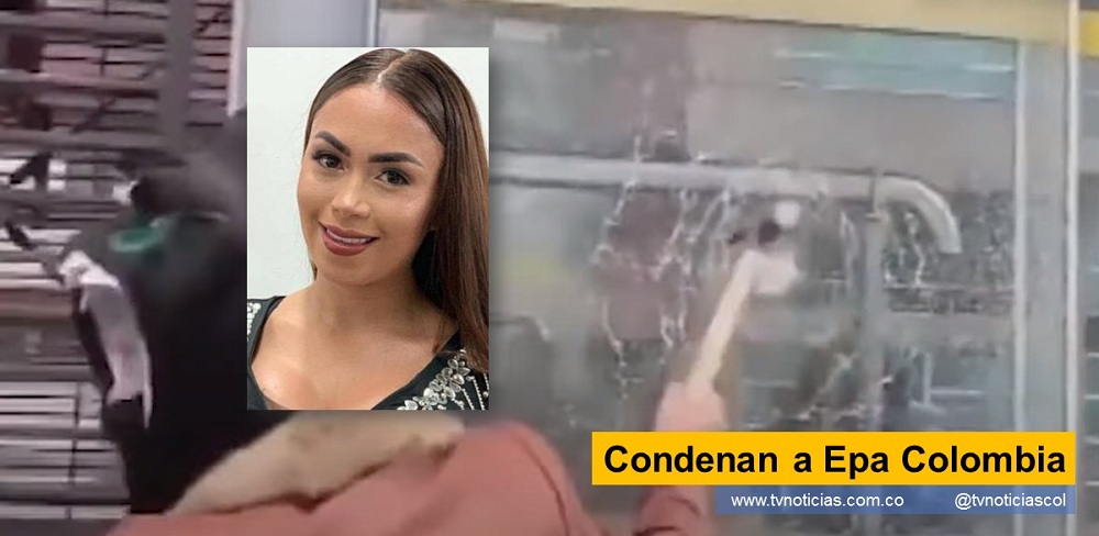 Condena a Epa Colombia Este jueves, el Tribunal Superior de Bogotá confirmó, en segunda instancia, la condena contra Daneidy Barrera Rojas, conocida en redes sociales como Epa Colombia, quien en noviembre de 2019 se grabó en videos mientras destruía estaciones de TransMilenio, en Bogotá El tribunal tasó su condena en 63 meses y 15 días de cárcel. Además, la condena incluye una inhabilitación para el ejercicio del oficio de influencer o youtuber por el mismo término de la sanción principal y el pago de una multa de 492 salarios mínimos. tvnoticiascol TVNOTICIAS.COM www.tvnoticias.com.co Facebook y YouTube TransMilenio