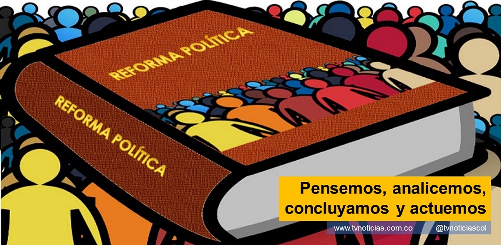Colombia acumula más de 200 años de supuesta vida independiente y soberana. Pero nunca pudo estructurar una institucionalidad, una organización política y un marco legal, capaces de facilitar y alcanzar niveles de desarrollo integral de la nación. Los resultados socioeconómicos, de desarrollo intelectual, tecnológicos y científicos durante más de 200 años de ejercicio del poder político-administrativo, a nivel municipal, departamental y nacional, son desastrosos. Pensemos, analicemos, concluyamos y actuemos tvnoticiascol www.tvnoticias.com.co TVNOTICIAS.COM Constituyente Primario Reformas salarial pensional control constitucional