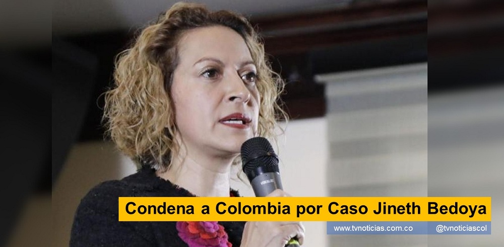 La Corte Interamericana de Derechos Humanos (CorteIDH) condenó al Estado colombiano por diversas violaciones a los derechos de la periodista Jineth Bedoya, quien fue víctima de secuestro, tortura y violencia sexual en el ejercicio de su profesión en el año 2000 Condena a Colombia por Caso Jineth Bedoya www.tvnoticias.com.co tvnoticiascol TVNOTICIAS.COM periodistas comunicadores sociales derechos humanos