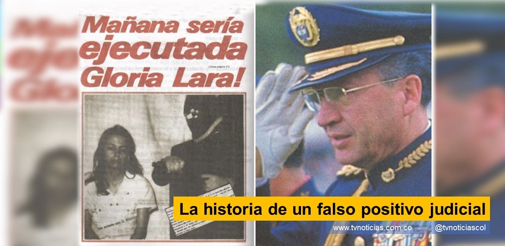 En enero de 2013 fueron revelados detalles del asesinato de Gloria Lara. En esa fecha, por primera vez hablan quienes fueron señalados entonces como responsables de un crimen que no cometieron. Hace 39 años viven esas personas en el exilio La historia de un falso positivo judicial tvnoticiascol www.tvnoticias.com.co Administración Nacional de Belisario Betancourt Cuartas Ministro de Defensa, General Fernando Landazábal y el Director de la Brigada de Institutos Militares, BIM, General Hernando Díaz Sanmiguel irrumpieron el 28 de diciembre de 1982 FECODE ORP campesinos