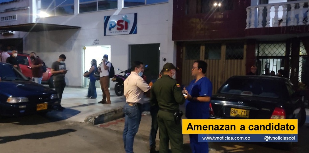 El candidato a la Cámara de Representantes David Cangrejo Torres, además de ser intimidado en la última semana, fue victima de un asalto a la sede de su movimiento en Neiva Amenazan a candidato tvnoticiascol www.tvnoticias.com.co Movimiento Católico Colombiano, adherido al partido Conservador Colombiano, denunció amenazas, vía WhatsApp