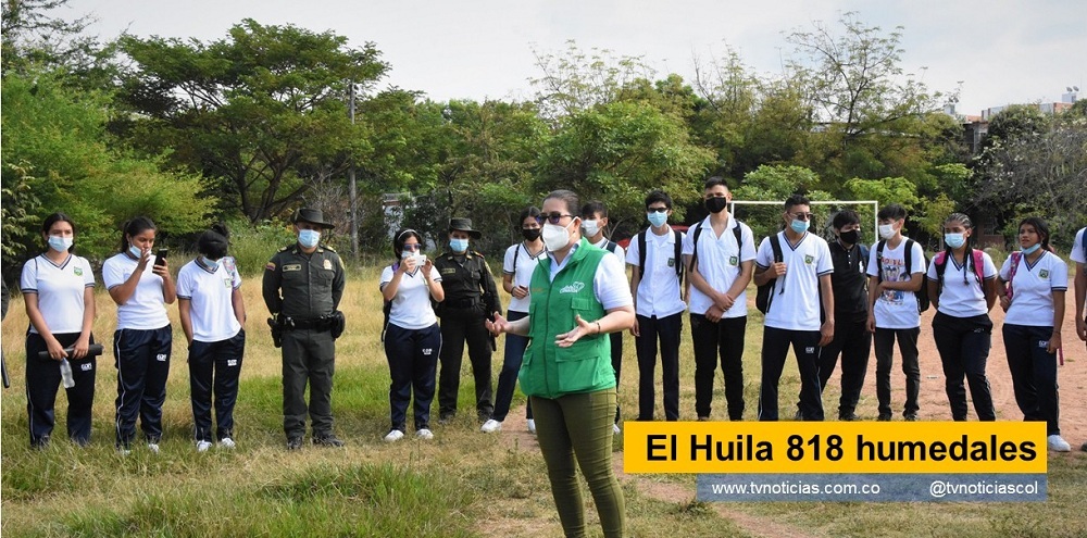 Un total de 21 humedales de los 818 existentes en el Huila, lograron la adopción del Plan de Manejo Ambiental, según informe que al comenzar febrero de 2022 entregó La Corporación Autónoma Regional del Alto Magdalena El Huila 818 humedales - www.tvnoticias.com.co tvnoticiascol CAM medio ambiente biodiversidad