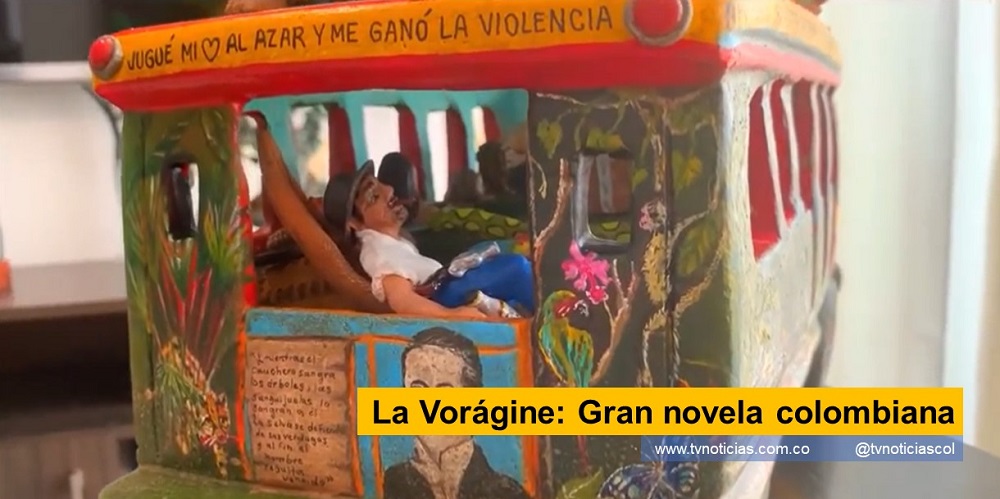 Ministerio de Cultura Traigo a colación esta cita, porque Cecilia Vargas (a quien en mi condición de abogado, le realicé en 1979 el Registro de Propiedad Intelectual de "La Chiva" como objeto artístico ante el Min-gobierno de la época); me entregó el 25 de junio de 2021, la chiva: "Expreso Vorágine" La Vorágine Gran novela colombiana Pitalito Huila Colombia www.tvnoticias.com.co tvnoticiascol