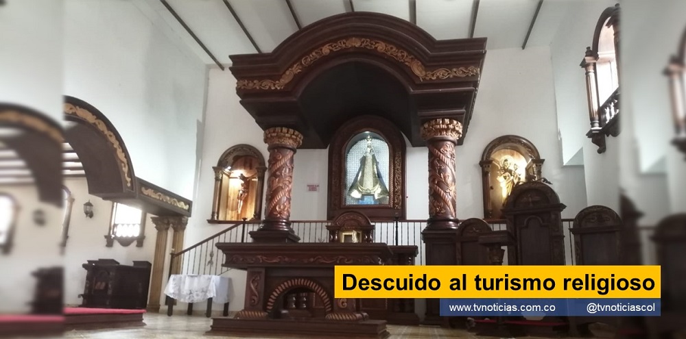 El turismo religioso no es una costumbre extendida por los más diversos países del mundo y deriva su existencia de la creencia ciudadana sea no monoteísta. Las edificaciones, construcciones, monumentos, locaciones adecuadas y lugares naturales distribuidos en diferentes lugares de la geografía, son atractivos para feligreses o simples personas del común. En regiones como el Huila, no son numerosos esos Santuarios Marianos o religiosos, pero registran especial importancia tanto para la religiosidad comarcana como para el turismo nacional y local. Son mentados: Santa Rosalía en Palermo; Las Mercedes en Nátaga; La imagen de la Virgen de Aránzazu en Gallardo, Suaza; El Divino Niño en Neiva Descuido al turismo religioso tvnoticiascol www.tvnoticias.com.co