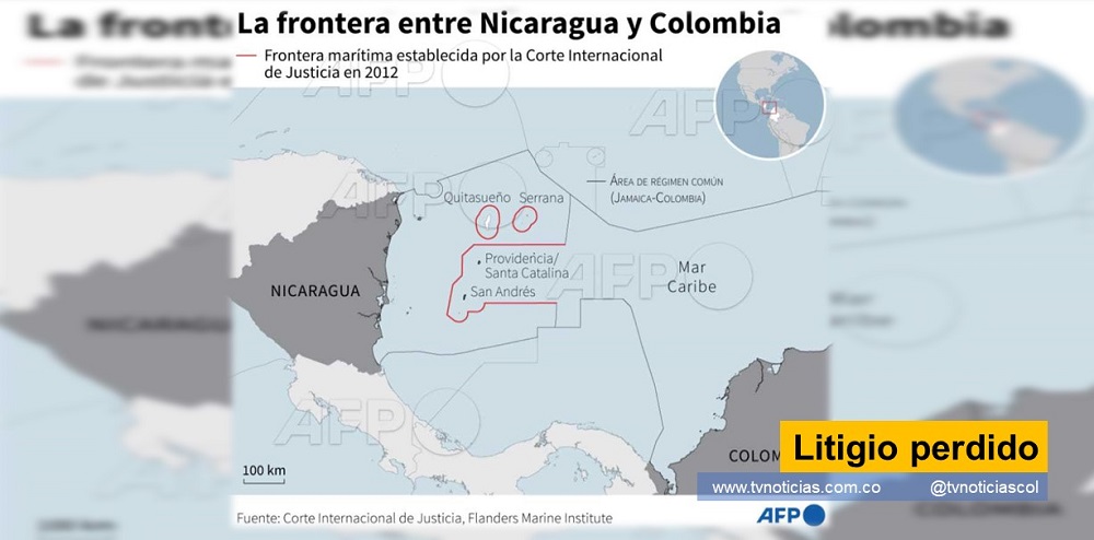 Desde mi punto de vista comparto lo expresado por el Dr. Rodrigo Lara Restrepo, en el texto publicado por el portal Pulzo con el título "OFENDEN INTELIGENCIA DE LOS COLOMBIANOS": RODRIGO LARA, CONTRA GOBIERNO POR FALLO DE LA CIJ", puesto que Colombia en la reciente decisión de la Corte Internacional de Justicia de la Haya de abril 21 de 2022 no obtuvo prácticamente nada distinto a la pírrica concesión de no ser condenada a indemnizar a Nicaragua Litigio perdido tvnoticiascol www.tvnoticias.com.co