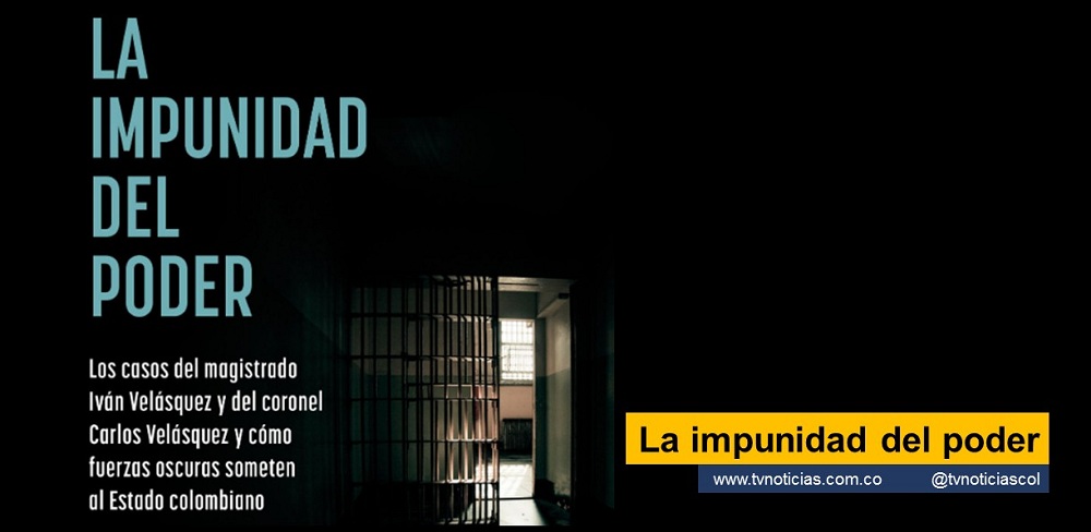 En la Feria del Libro de Bogotá, recientemente se presentó un libro del periodista Ramón Jimeno que lleva el título del epígrafe de esta columna prologado por el destacado columnista y escritor Ricardo Silva Romero, que vale la pena destacar en esta lacerada y violenta Colombia, donde se cometen los más espantosos crímenes en el ejercicio del poder, amparados en la impunidad para quienes lo ejercen, ora por la precariedad de la justicia, o por lo que es más grave, por la inexistencia insólita de un juez serio y calificado para procesar a quien ejerce el mando supremo como Presidente como existe en otras latitudes, para que precisamente no exista impunidad en el ejercicio del poder La impunidad del poder tvnoticiascol www.tvnoticias.com.co Urabá Ejército Colombia
