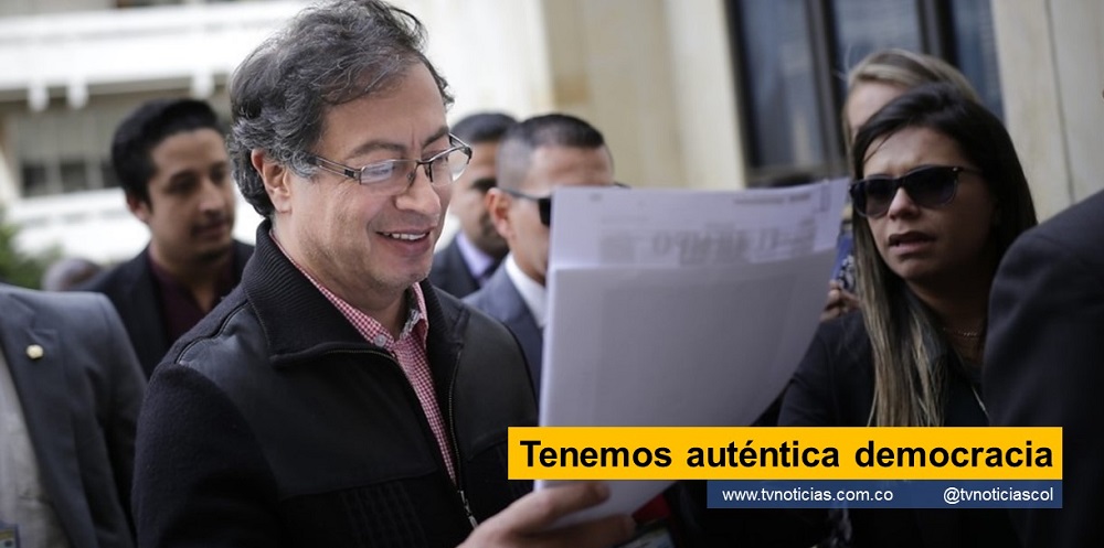 En mi última columna antes de la segunda vuelta, escribí con convicción que la auténtica democracia era elegir presidente a Gustavo Petro como real candidato alternativo y progresista de ideas liberales socialdemócratas, afirmando que democracia como lo farfullaba taimadamente la derecha, no era la detención del poder en forma excluyente fundando su permanencia en la corrupción y la violencia para su desviado beneficio, sin que existiera posibilidad alguna de que otra fuerza alternativa o de izquierda pudiera acceder al poder, satanizándola de mala fe como comunista y peligrosa para la democracia y las libertades Tenemos auténtica democracia elecciones 2022 Colombia tvnoticiascol www.tvnoticias.com.co