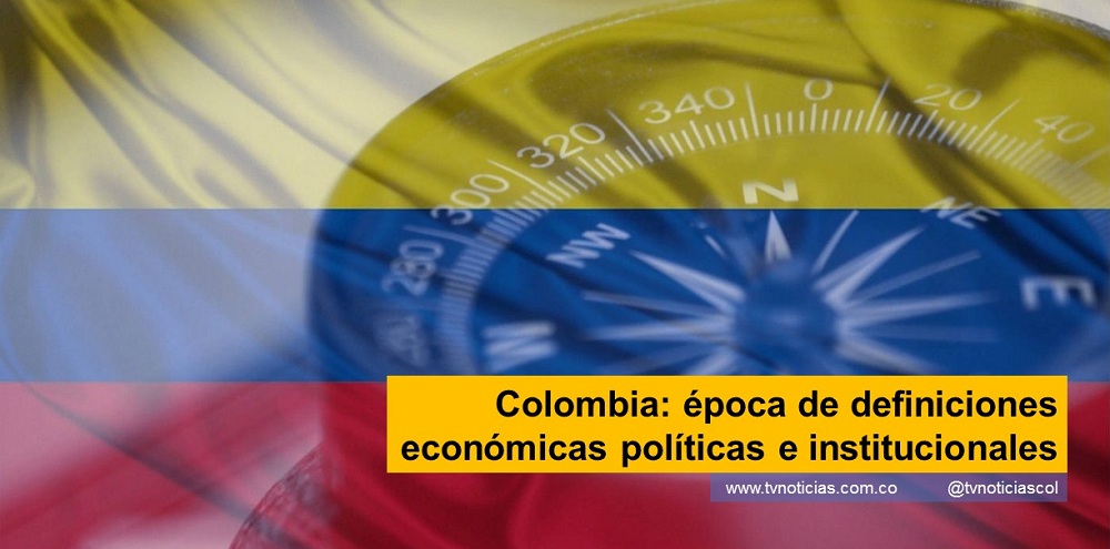 La humanidad está sometida, en términos generales, a los resultados y efectos del desarrollo y globalización del conocimiento, en general y al pasmoso y vertiginoso desarrollo científico y tecnológico y desaciertos y mediocridad de gobernantes. Estas circunstancias y hechos indiscutibles e innegables del devenir internacional, facilitaron y permitieron la consolidación del modelo económico-político capitalista, llevado a niveles de dominación económica, política y militar, hasta final del siglo XX Colombia época de definiciones económicas políticas e institucionales tvnoticiascol www.tvnoticias.com.co