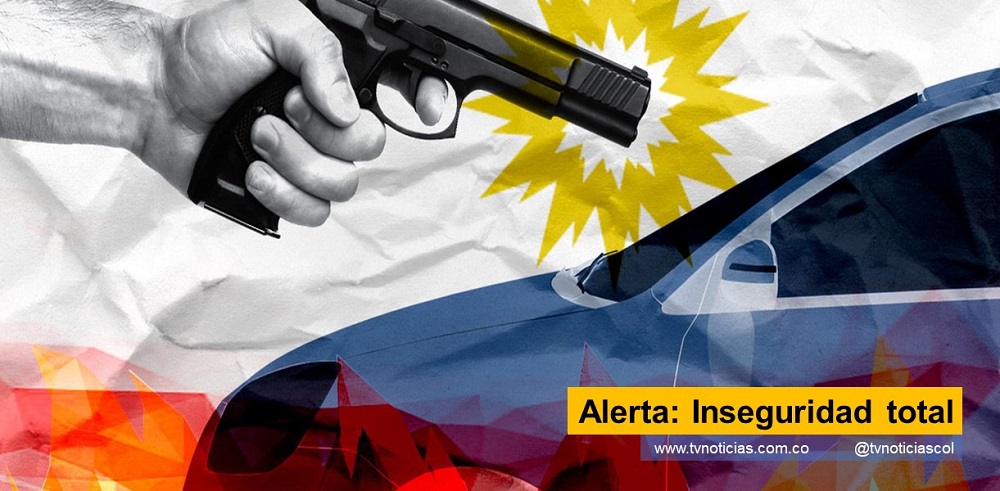 La delincuencia común y organizada, estimulada y al servicio del narcotráfico y la delincuencia de cuello blanco, sometieron a la nación, a la dictadura del miedo. Y las respuestas y actitud del gobierno y la misma sociedad, ante la magnitud del peligro, no corresponden a lo que se requiere para conjurar la apocalíptica amenaza nacional La inseguridad ciudadana, en toda Colombia, alcanzó niveles de cataclismo social. La inseguridad generada por las guerrillas tradicionales de antaño, ya no es la mayor amenaza Alerta Inseguridad total tvnoticiascol www.tvnoticias.com.co