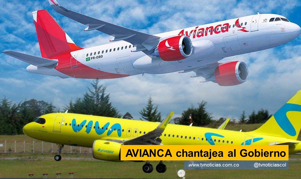 La empresa AVIANCA ordenó suspender los servicios de VIVA AIR, por la dueña verdadera de la aerolínea. Es un problema deliberadamente orquestado, para hacer daño al país y culpar al actual Mandatario AVIANCA chantajea al Gobierno tvnoticiascol www.tvnoticias.com.co