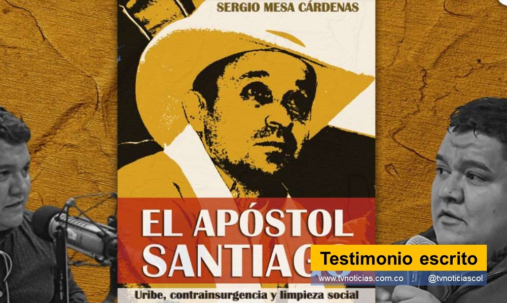 Cuenta Sergio que, en 1992, hicieron su aparición en el norte de Antioquia las Autodefensas del Norte Lechero, grupo paramilitar que habría operado en esa región hasta 1998. Una organización que se presentó como contrainsurgencia y limpieza social, y que terminó con la ejecución de cientos de personas que perfilaban en listas negras. La misma cuya coordinación también se investiga porque en ella habría participado Santiago Uribe Vélez Desde hace más de una década, Sergio Mesa Cárdenas ha investigado la corrupción y el crimen organizado de Antioquia, departamento en el que nació en 1987, en el municipio de Yarumal Testimonio escrito tvnoticiascol www.tvnoticias.com.co