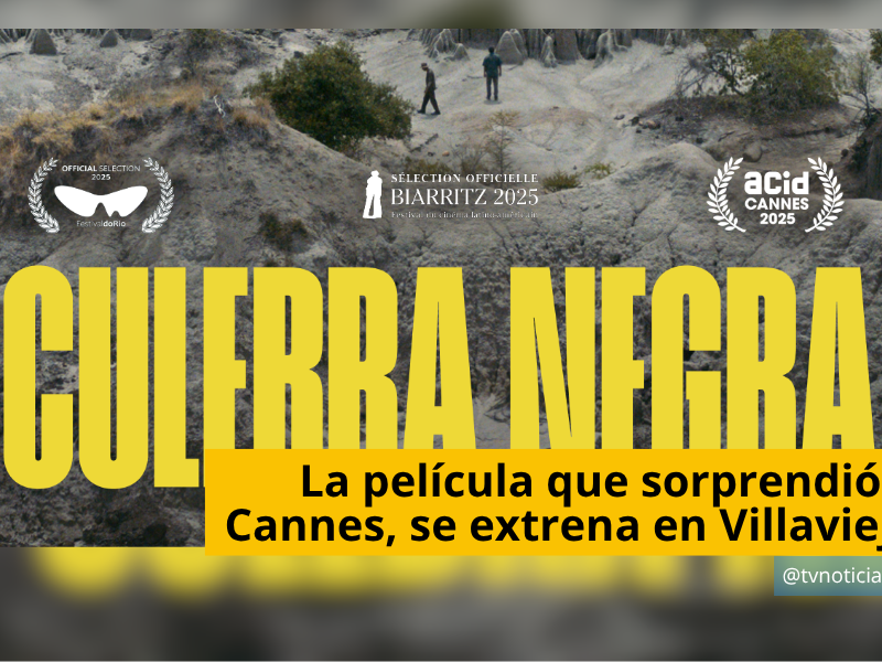 El próximo 21 de noviembre, el municipio de Villavieja, Huila será el epicentro del estreno nacional de CULEBRA NEGRA, coproducción colombiana, dirigida por el francés Aurélien Vernhes-Lermusiaux. Este acontecimiento, se llevará a cabo en la Plaza Principal, a las 6:30 p.m. El evento contará con la presencia de parte del equipo de la película, autoridades locales y está abierto al público con entrada libre, invitando a todos los habitantes del municipio a disfrutar de esta celebración cinematográfica La película que sorprendió a Cannes, se extrena en Villavieja