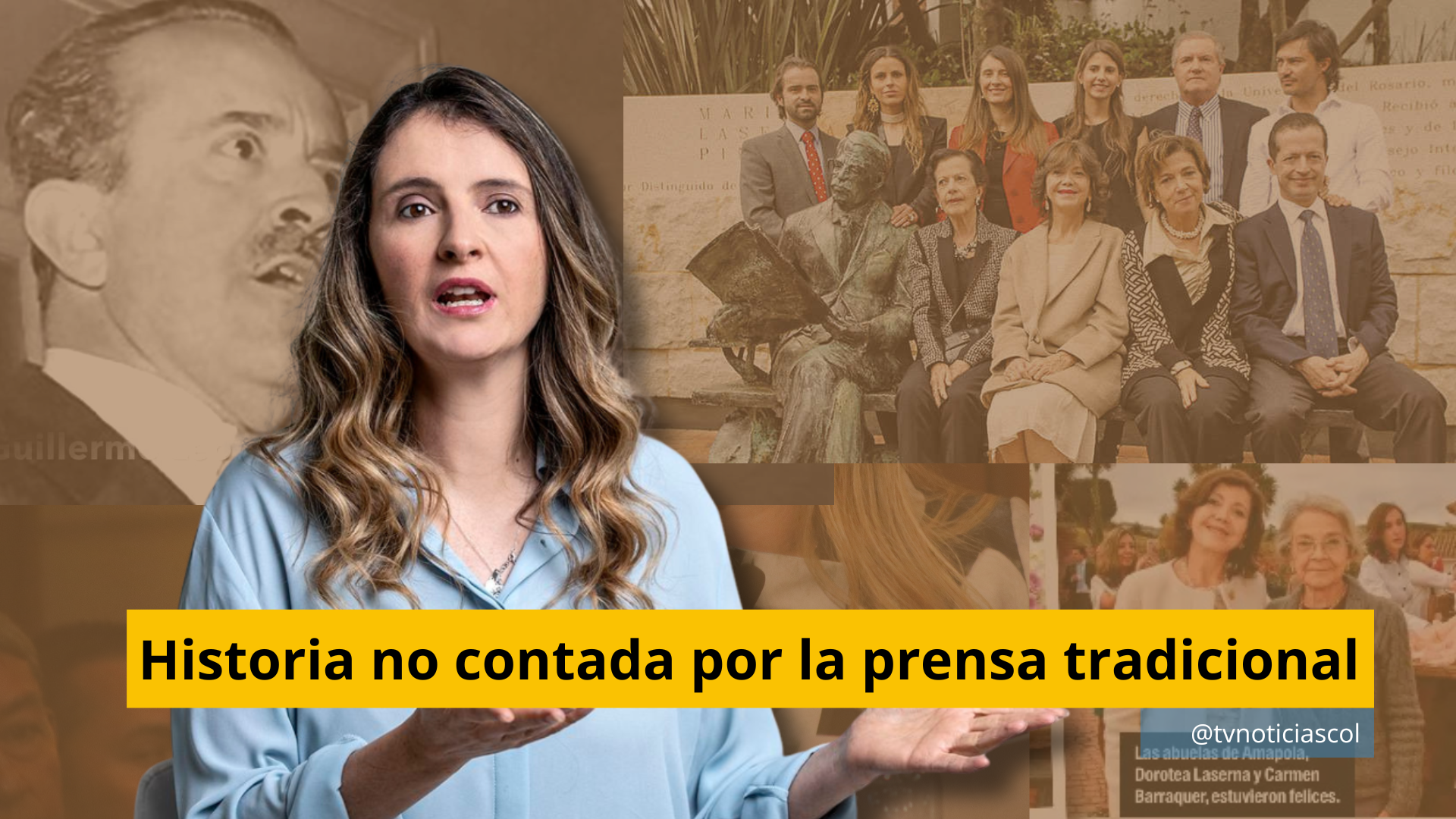 Es una parte de la historia poco difundida, sobre la apropiación de las tierras indígenas, por parte de los que luego se convertirían en los grandes terratenientes y políticos del país Historia no contada por la prensa tradicional - TVNOTICIASCOL Paloma Valencia Por el lado paterno es bisnieta del conservador Guillermo Valencia, nieta del ex presidente Guillermo León Valencia, sobrina de la ex ministra Josefina Valencia de Hubach e hija del ex congresista Ignacio Valencia, su hermana Cayetana está casada con Juan Carlos Pastrana (hijo y hermano de ex presidentes conservadores) y es prima del ex ministro Aurelio Iragorri Valencia.