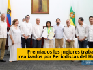Premiados los mejores trabajos realizados por Periodistas del Huila Los trabajos de Periodistas y Comunicadores Sociales que, laboran en diferentes canales de comunicación, se premiaron en el concurso "Al Periodismo huilense" -Carlos Enrique Salamanca- versión 2025, conforme a la Ordenanza 0029 de 2021. Juan Carlos Garay, periodista cultural, escritor y traductor. Liliana Silva Duque, reconocida periodista de investigación Durante la ceremonia, la Asamblea Departamental destacó con la Orden Cacique Timanco, "LA. vida y obra" a Alba Luz Erazo, de Pitalito y actual vicepresidenta de la Corporación Periodística del Huila - CORPEHUILA - filial de La Federación Colombiana de Periodistas www.tvnoticias.net tvnoticiascol