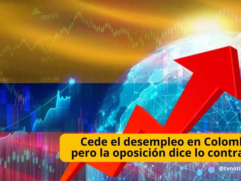 Los canales tradicionales y hegemónicos empleados por los Medios Comunicación siguen con la campaña del terror y la cizaña, ideadas por los partidos politicos tradicionales, pero las estadísticas demuestran otra realidad Noticia informativa Cede el desempleo en Colombia, pero la oposición dice lo contrario @tvnoticiascol