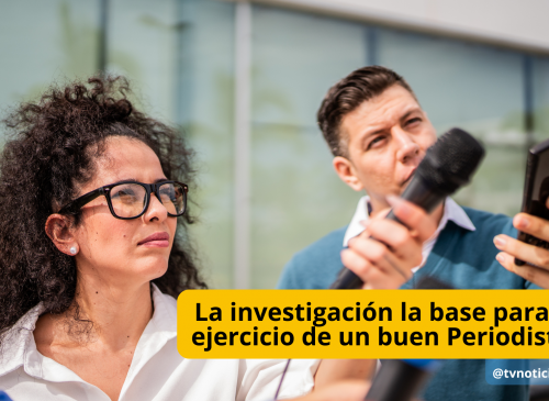 El ejercicio periodístico, cambio en Colombia, desde hace 30 años, por que quien ejerce esta profesión, lo hace trniendo como fundamento La Investigación Justamente, La Corporación Periodística del Huila, premia a quienes, toman este principio, para su desempeño, en cada canal de los Medios de Comunicación, donde desempeñan su labor La investigación la base para el ejercicio de un buen Periodista - TVNOTICIASCOL
