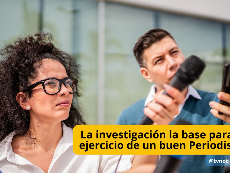 El ejercicio periodístico, cambio en Colombia, desde hace 30 años, por que quien ejerce esta profesión, lo hace trniendo como fundamento La Investigación Justamente, La Corporación Periodística del Huila, premia a quienes, toman este principio, para su desempeño, en cada canal de los Medios de Comunicación, donde desempeñan su labor La investigación la base para el ejercicio de un buen Periodista - TVNOTICIASCOL
