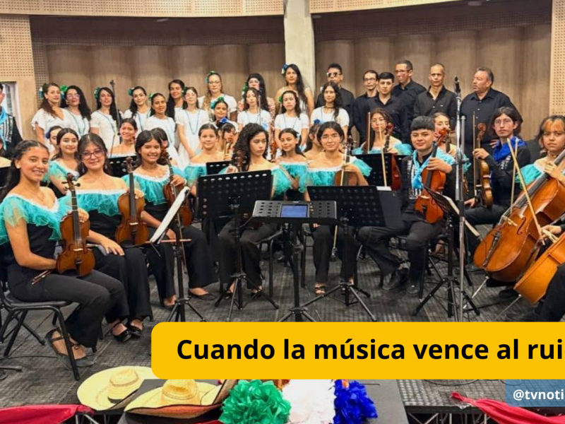 Cuando la música vence al ruido- TVNOTICIASCOL En esta época que abundan las informaciones sobre conflictos, divisiones y desencuentros, resulta reconfortante comprobar que todavía existen espacios donde la belleza logra reunir lo esencial.