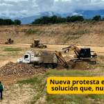 La suspensión del tránsito de carros compactadores de basura, desde el área urbana de Neiva hacia el Relleno Los Ángeles, se repite, porque la solución al problema no llega Nueva protesta exige una solución que, nunca llega @tvnoticiascol @enlacepaishuila