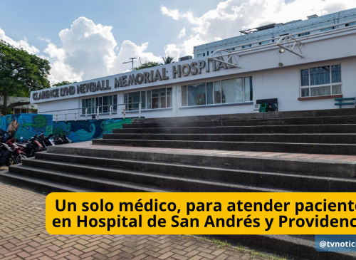 Un solo médico, para atender pacientes, en Hospital de San Andrés y Providencia @tvnoticiascol @enlacepaishuila La corrupción sigue mostrando su esplendor en toda su extensión de la palabra, en la salud de los colombianos, a lo largo y ancho del país.